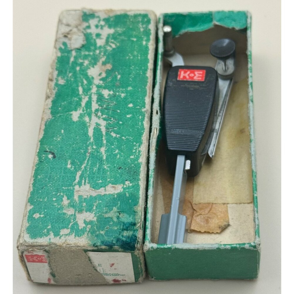 Vintage K & E Keuffel & Esser Leroy Adjustable Scriber No. 61 0006 In Box